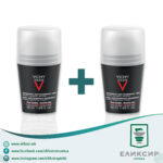 VICHY ANTI-TRANSPIRANT HOMME 48h- Roll-on -1+1
