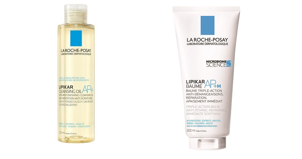 19036-set.jpg LA ROCHE-POSAY SET Lipikar Baume AP+ M 200 ml + Cleaning Oil AP+ -СЕТ - Image 1