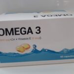 Omega-3 1000 mg+10mg Vitamin E капсули за возрасни