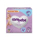CANBEBE бр.7 пелени 7-18kg, 34 пелени