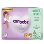 CANBEBE бр.7 пелени 17+kg, 44 пелени