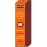 DOCTOR'S High SUN Protection Face Body cream SPF 50 - Крем за сончање СПФ 50 200мл