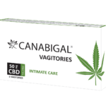 CANABIGAL CBD Vagitories Канабигал 5 вагитории 50мг