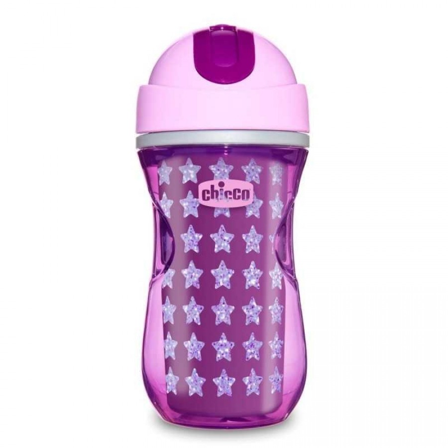 Chicco-Sport-виолетова-чаша-со-цевче.jpg.jpg Chicco Sport чаша со цевче 14+м - Image 1