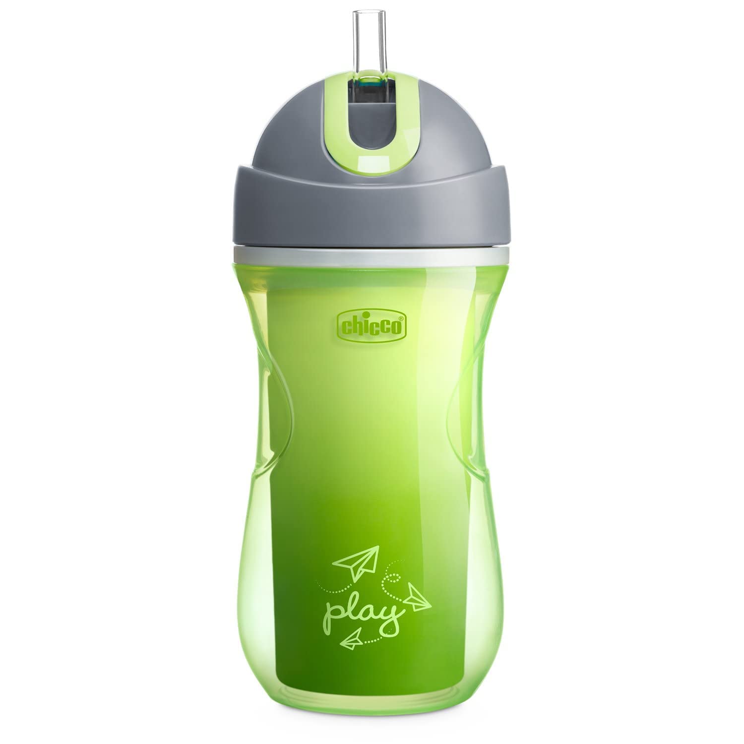 Chicco-Sport-зелена-чаша-со-цевче.jpg Chicco Sport чаша со цевче 14+м - Image 1
