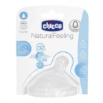 Chicco Natural Feeling силиконска цуцла 0+м