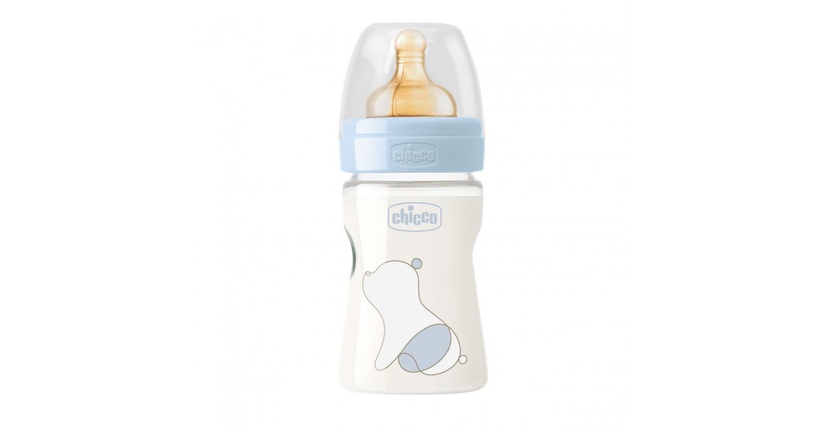 Chicco-шише-пластично-original-touch-150ml-сино.jpg Chicco шише пластично original touch 150ml - Image 1