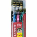 Colgate ZigZag Charcoal x3 SET  - Четка за заби - Medium