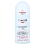 Eucerin Deodorant 48h 0 Aluminium Roll-on за чувстителна кожа 50мл