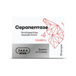 Jaka Nova Serapeptaze 120 000IU -  Серапептазе 30 капсули