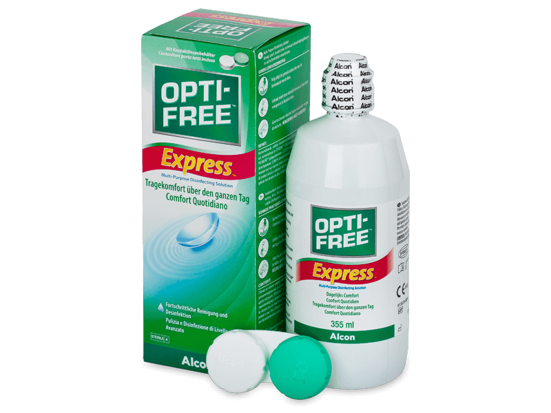 Opti-free-rastvor.png Opti-free express - Оптифри раствор за меки контактни леќи 355мл - Image 1