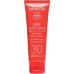 Apivita Bee SUN Safe Hydra Fresh Gel-Cream SPF30 - Гел крем СПФ 30 50мл