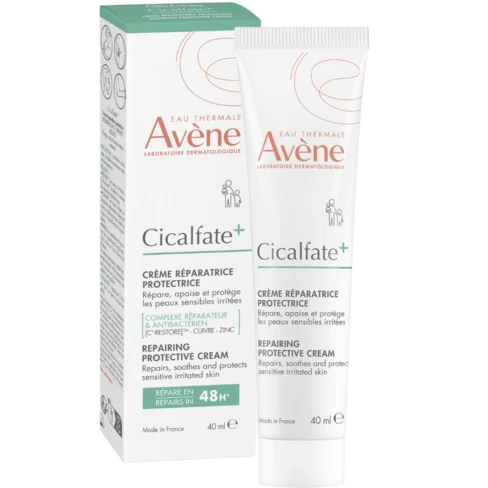 avene-cicalfate.webp AVENE Cicalfate Plus Обновувачки заштитен крем 40мл - Image 1