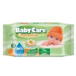 Baby Care Chamomile Wipes - Влажни марамици 72 парчиња