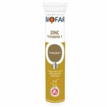 BIOFAR ZINK VITAMIN C, 20 Шумливи витамински таблети