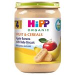 HIPP Organic Каша со банана јаболко и бисквити 190г