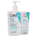 CeraVe SET Blemish Control Cleanser Gel & Serum Retinol Anti-Marques 
