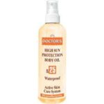 DOCTOR'S High SUN Protection Body Oil SPF 25 - Масло за сончање СПФ 25 200мл