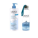 URIAGE SET Cleansing LAVANTE - Млеко за тело и лице за чистење и нега 500мл со подарок шише за вода