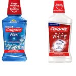 Colgate SET Mouthwash Plax Ice + Max White  - Течност за уста (1+1) (500мл+500мл)
