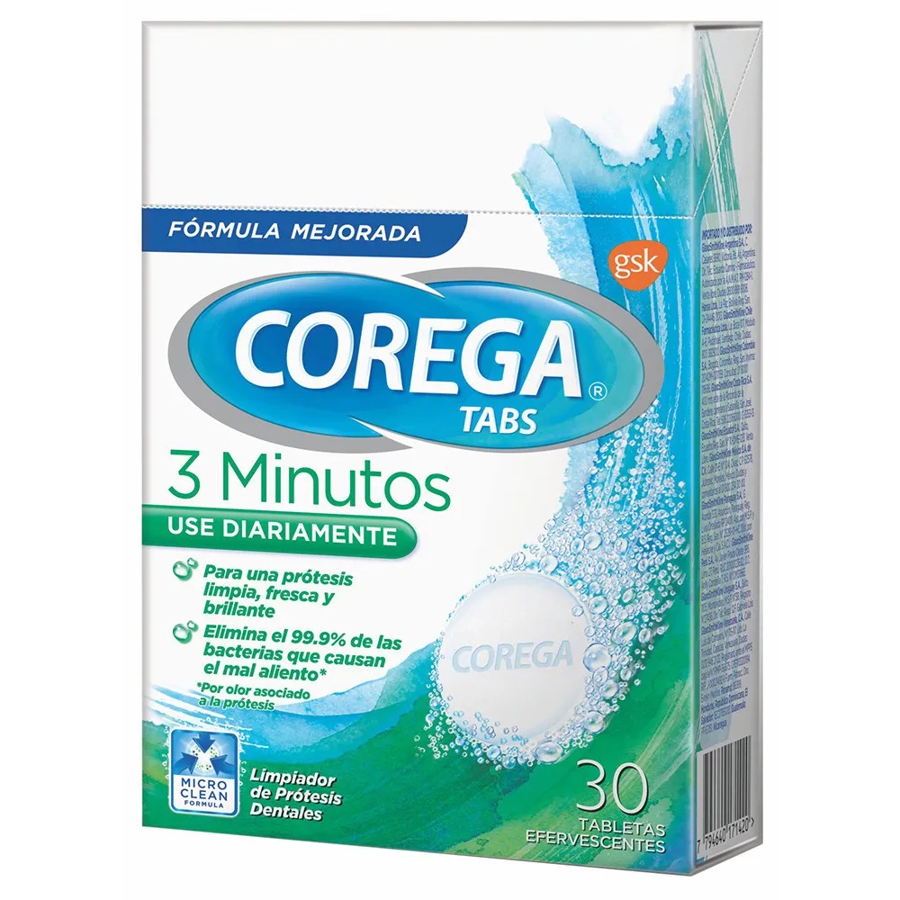 corega-20tableti-10670.jpg Corega Тableti - Таблети за чистење на протези *Цена за една таблета - Image 1