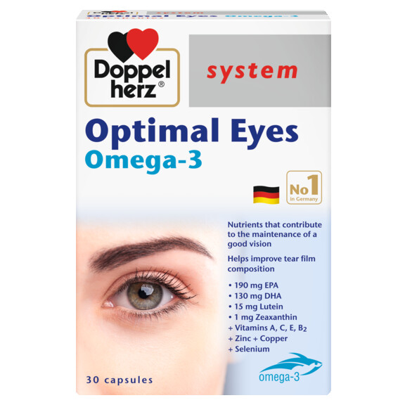 doppel20herz-eyes-.jpg Doppelherz Optimal Eyes omega - Допелхерц Оптимал ајс омега 30 капсули - Image 1