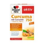 Doppelherz Curcuma 750mg, 30 каспули
