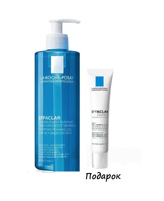 effaclar-gel-effaclar-duo-krem.jpg LA ROCHE-POSAY SET EFFACLAR gel+EFFACLAR DUO(+) cream(подарок) - Image 1