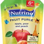 Nutrino - Нутрино пире од јаболко, круша, праска 100g