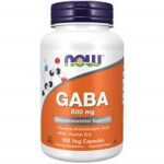 NOW GABA 500mg, 100 капсули