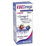 KIDZOmega3 EPA/DHA Liquid - Имунитетски сируп за деца 200мл