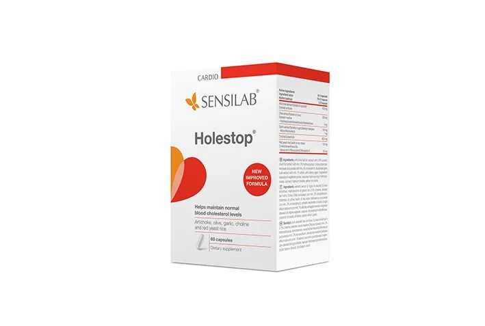 holestop-crn-drob-13677.jpg SENSILAB Holestop, 60 таблети - Image 1