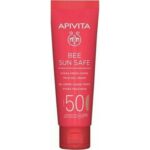 Apivita Bee SUN Safe Hydra Fresh Tinted Gel-Cream SPF50 -Тониран гел крем СПФ50 50мл