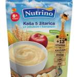 Nutrino безмлечна каша со 5 видови житарки, јаболко, банана 200g