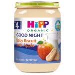 Hipp Ноќна млечна каша кекс, јаболко 190г