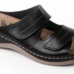 LEDI Anatomic - Анатомска летна кломпа црна боја - број 36