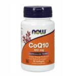 NOW CoQ10 100mg, 50 капсули