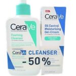 CeraVe SET Foaming Cleanser Gel & Oil Control Gel-Cream
