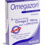 HealthAid Omegazon Omega-3 750mg RICH in EPA/DHA капсули