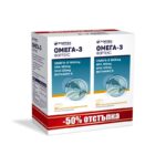 Fortex Omega-3 1000mg 1+1 промотивен пакет капсули за возрасни