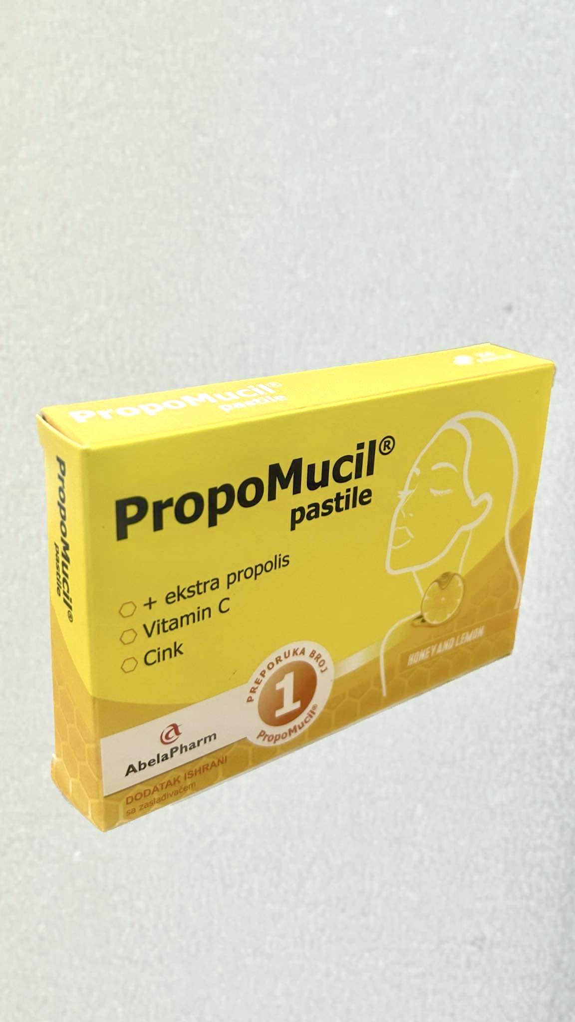 prr.jpg PropoMucil Пастили за грло со мед и лимон - Image 1