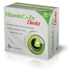Vitamin C+Zn Direkt ќесички за возрасни *Цена за една ќесичка
