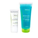 BIODERMA SET Sebium Gel Moussant Sebium Sensitive  - Гел и крема за масна кожа 25% ПОПУСТ