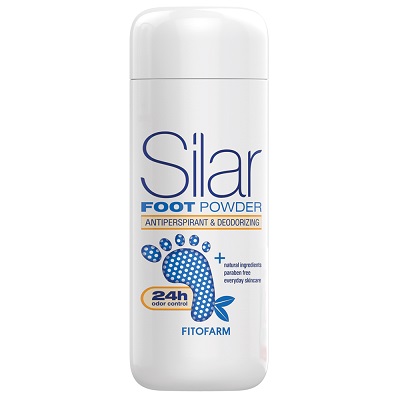silar-foot-powder-antiperspirant-deodorizing-fitofarm.jpg Silar- Пудра за стапала 200мл - Image 1