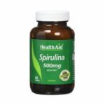 Health Aid Spirulina Спирулина 500мг, 60 таблети