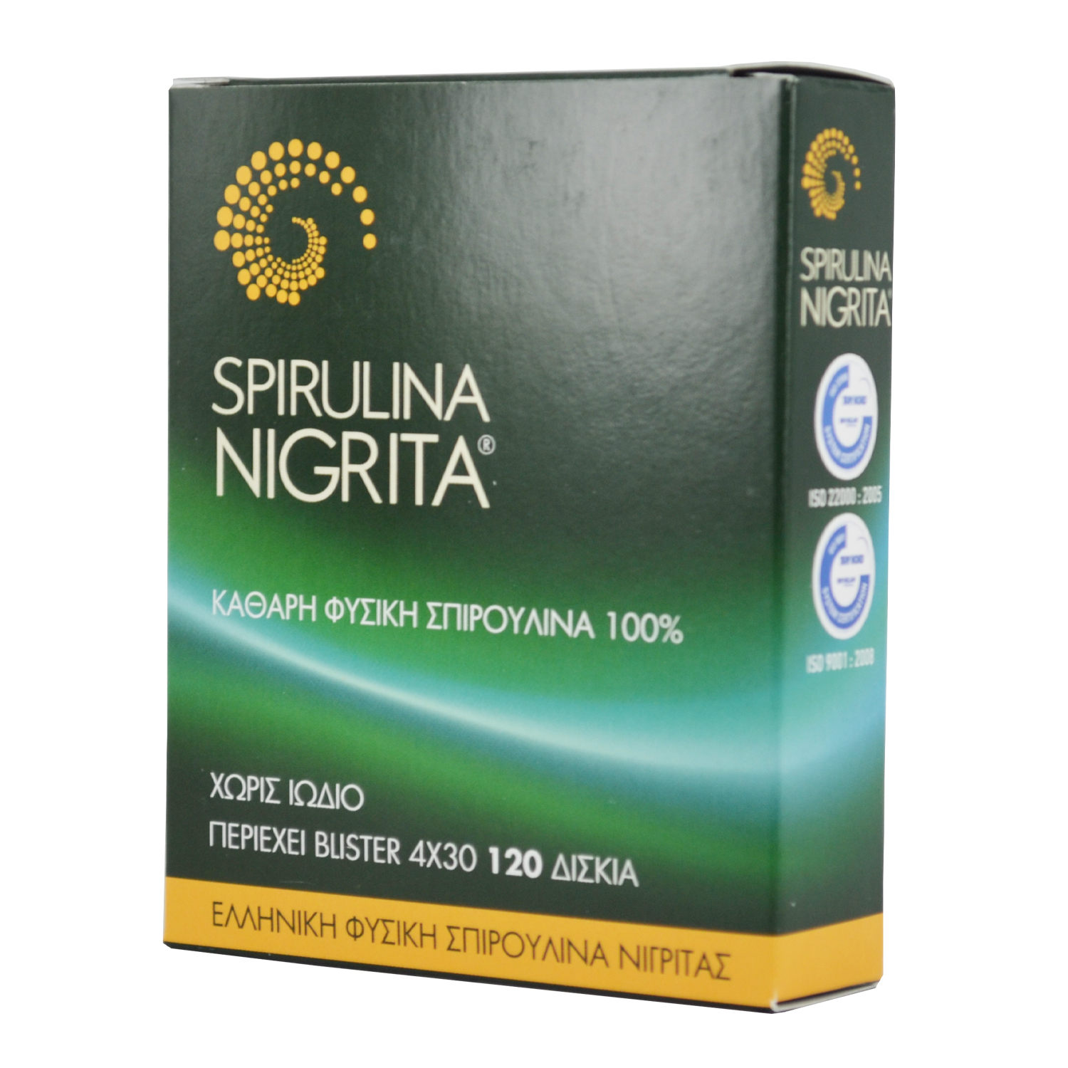 spirulina-nigrita-19395.jpg Spirulina Nigrita - Спирулина 120 таблети - Image 1