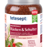 Tetesept BACK & SHOULDER - 100% ЧИСТА МОРСКА СОЛ - сол за капење 600г.