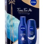 NIVEA SET Time for me - Сет со крем за туширање и млеко за тело