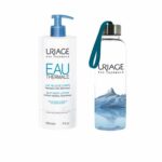 URIAGE SET Silky BODY Lotion - Лосион за тело 500мл  со подарок шише за вода