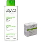 URIAGE SET - Термална мицеларна вода 500мл за комбинирана и масна кожа + Uriage Hyseac Дерматолошки сапун 100g